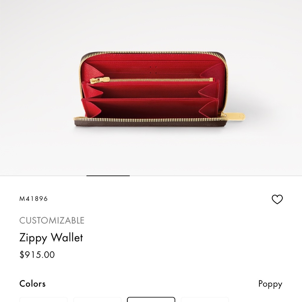 Authentic LV Zippy wallet - Picture 3 of 4